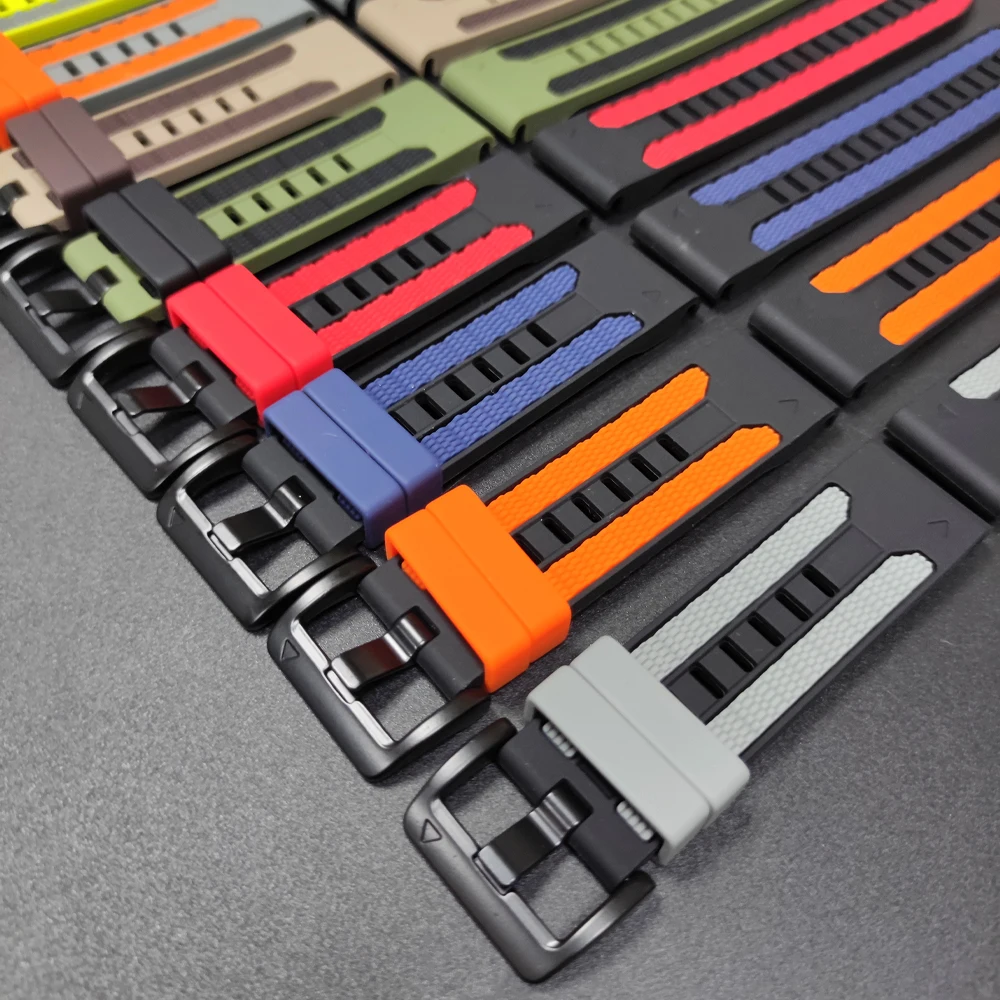 Fenix8 Uhrenarmband für Garmin Fenix 8 Pro 47mm 51mm E 7 7X 6 6X/Epix Pro/Tactix8 970 965 QuickFit 22mm 26mm Sport-Silikonarmband – Detail 7