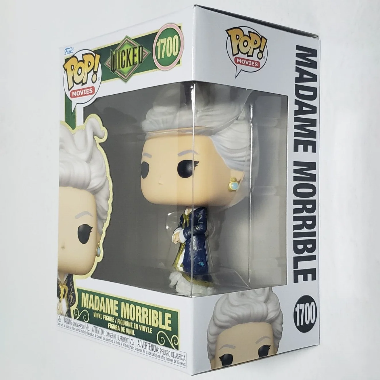 

Фигурка Мадам Моррибл - Funko Pop # 1700 Официальных оригинальных коллекционных фигурок Wicked Fans, 4,6 дюйма, лимитированная серия, подарок для фанатов