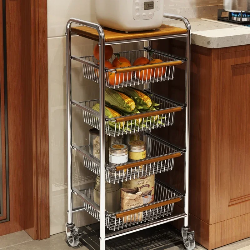 

Storage household medieval snack trolley