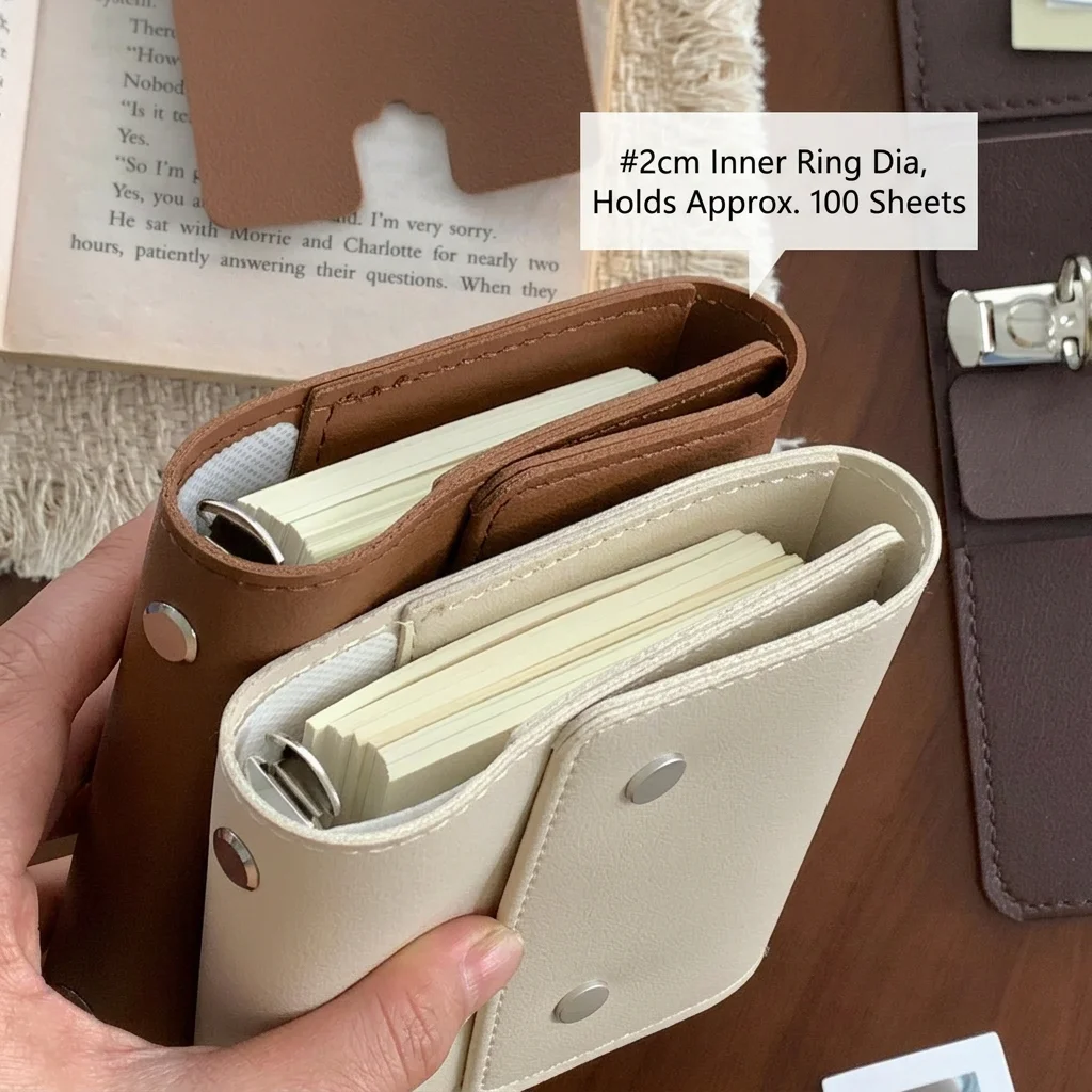 

Многоразовый деловой блокнот, съемный офисный блокнот для записей, блокнот из искусственной кожи с отрывными листами, премиум-класса для путешествий и заметок