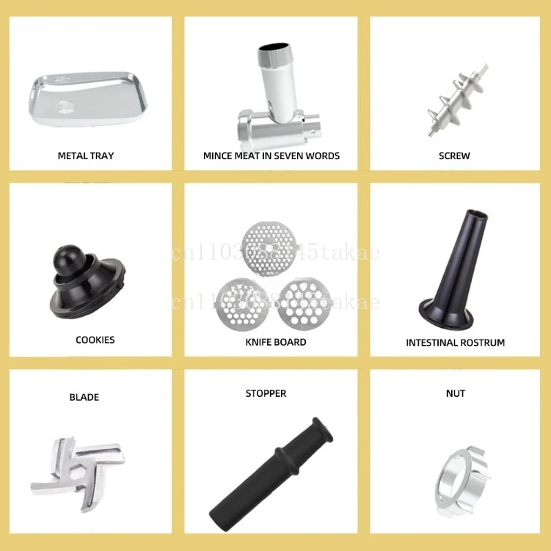 Suitable for automatic enema machines, electric meat grinders, and powerful kitchen processing machines