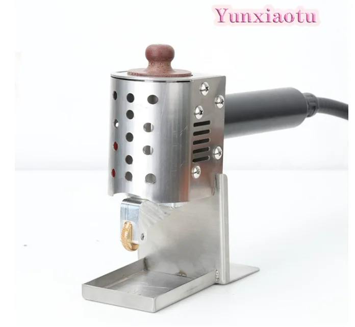 Hand Push Hot Melt Glue Roller Applicator, Portable Hot Glue Coating Machine for Leather, Bags & Cartons