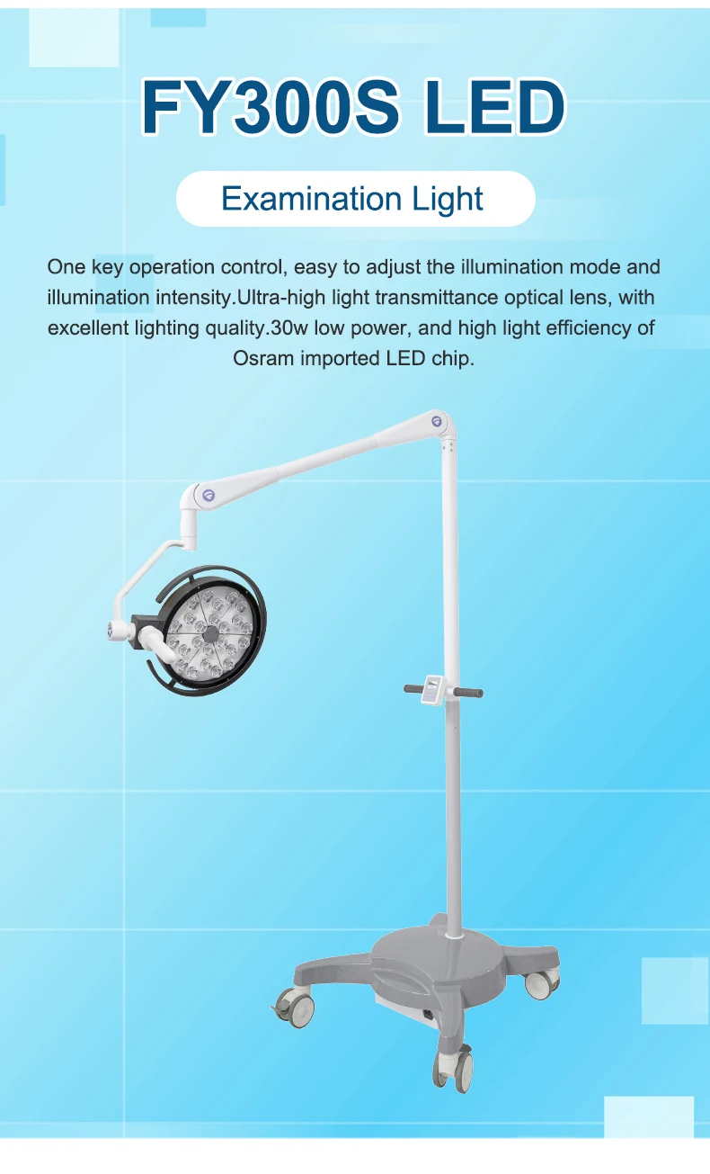 CE ISO Approved New Design Led Operating Shadowless Lamp Mobile Operating Lighting