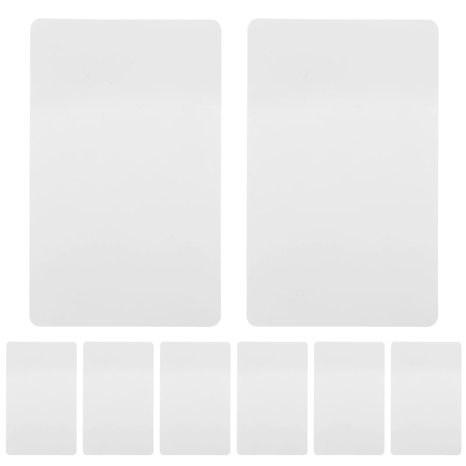 

30 Pcs Blank System Cards Bank Package Badge Plastic Recording Control Access