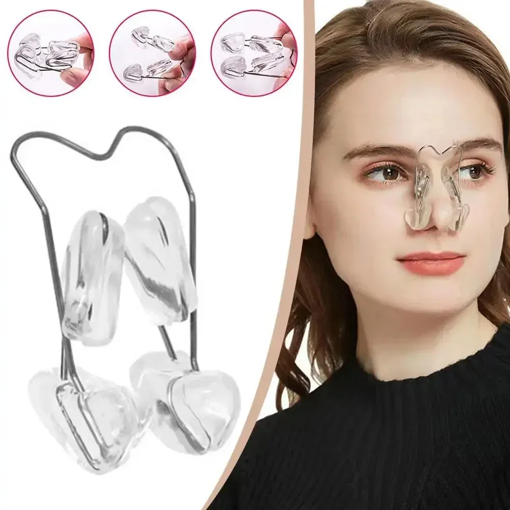 U-shaped Beautiful Nose Clip Beautiful Nose Clip for Nose 3D Nose Bridge Heightening Device Narrow Alar Nose Correction Device