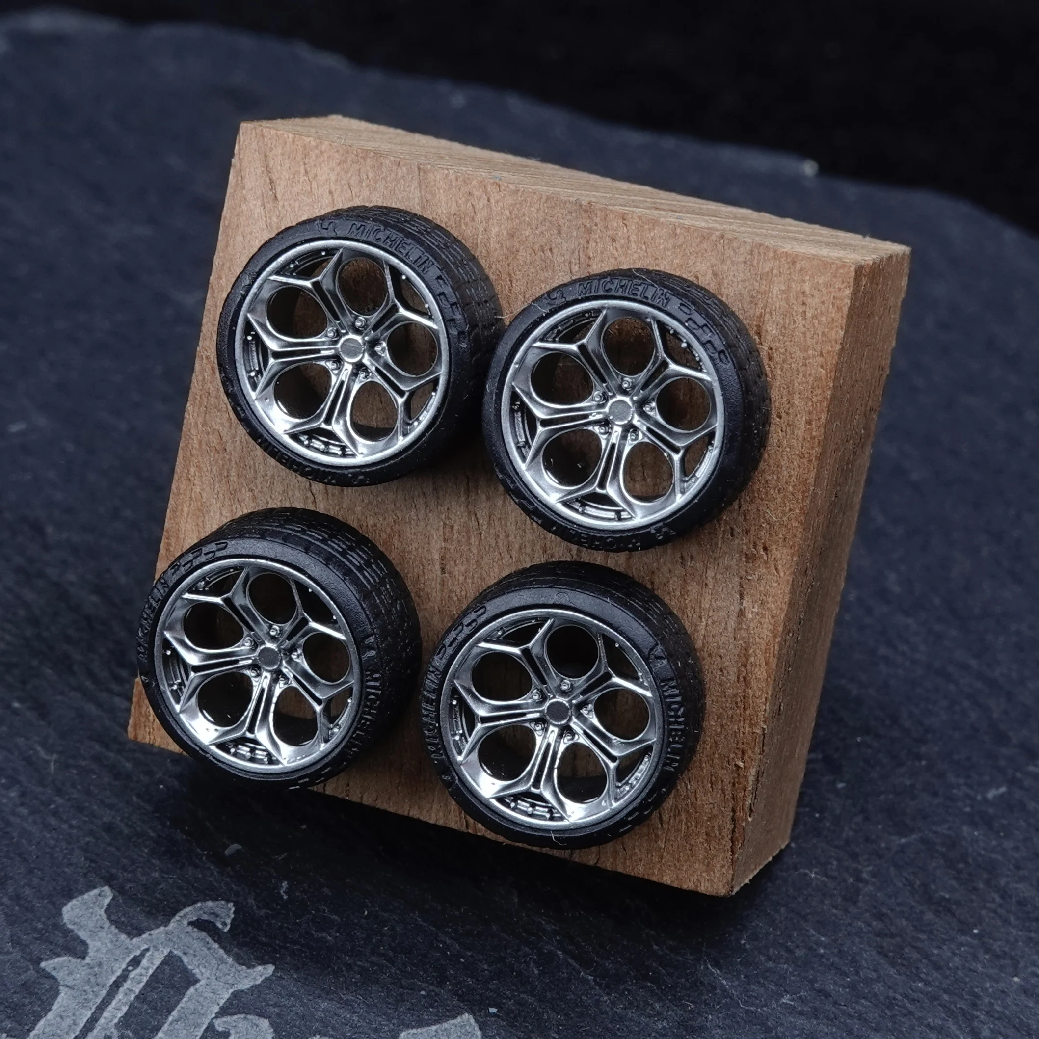 New Model Simulation Alloy Car Model Wheel Modification 1/64 Adapted 8.8mm Modified Wheel Hub Model DIY Toys