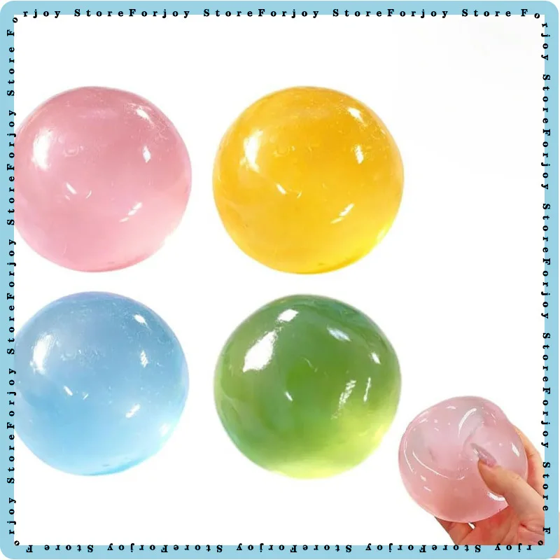 Coconut Oil Squishy Stress Relief Squeeze Ball, Easy To Clean Soft Fidget Toy For Anxiety & Stress Release