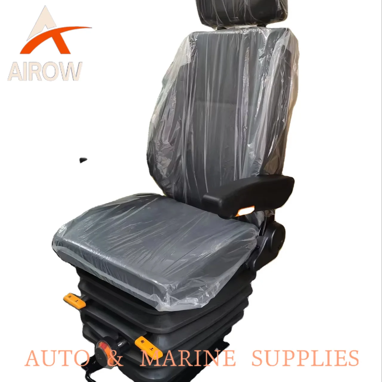 Airow Auto General Modification, Factory Direct Sales Tower Crane Operator Cabin Chair Crane Seat with Mechanical Suspension