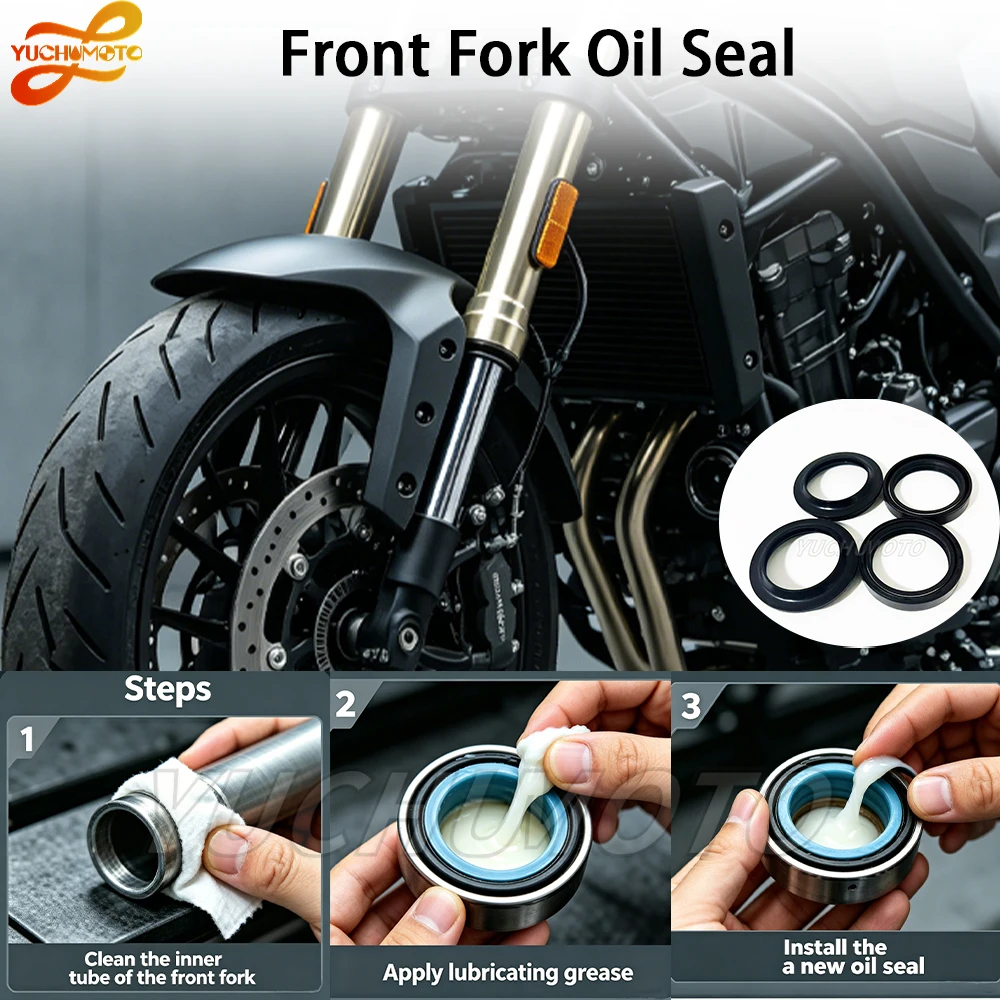 Retenes de polvo para amortiguador delantero Yamaha DT50R DT50 RSM DT50 X XT125 R XT125R BRA XT125 X XT125X BRA 2003-2010 36x48x11mm