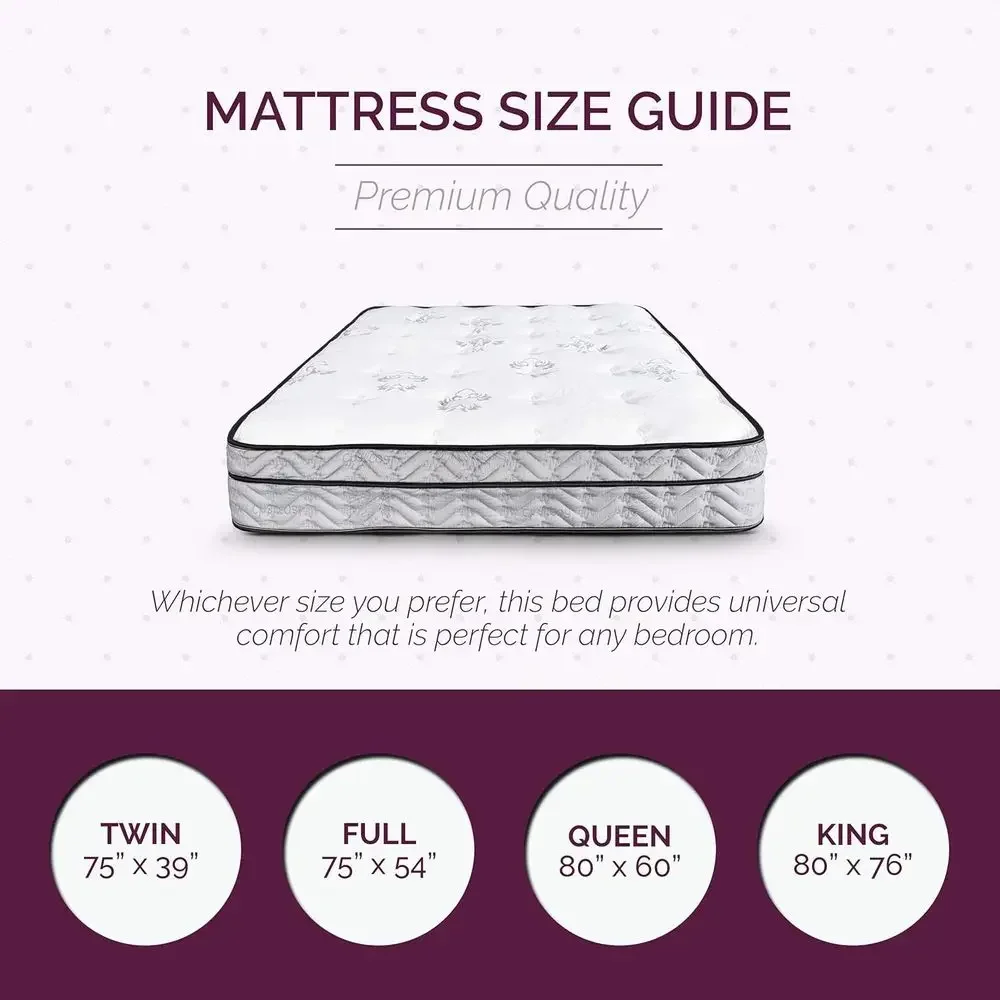 11.5 Euro-Top Orthopedic Innerspring Mattress