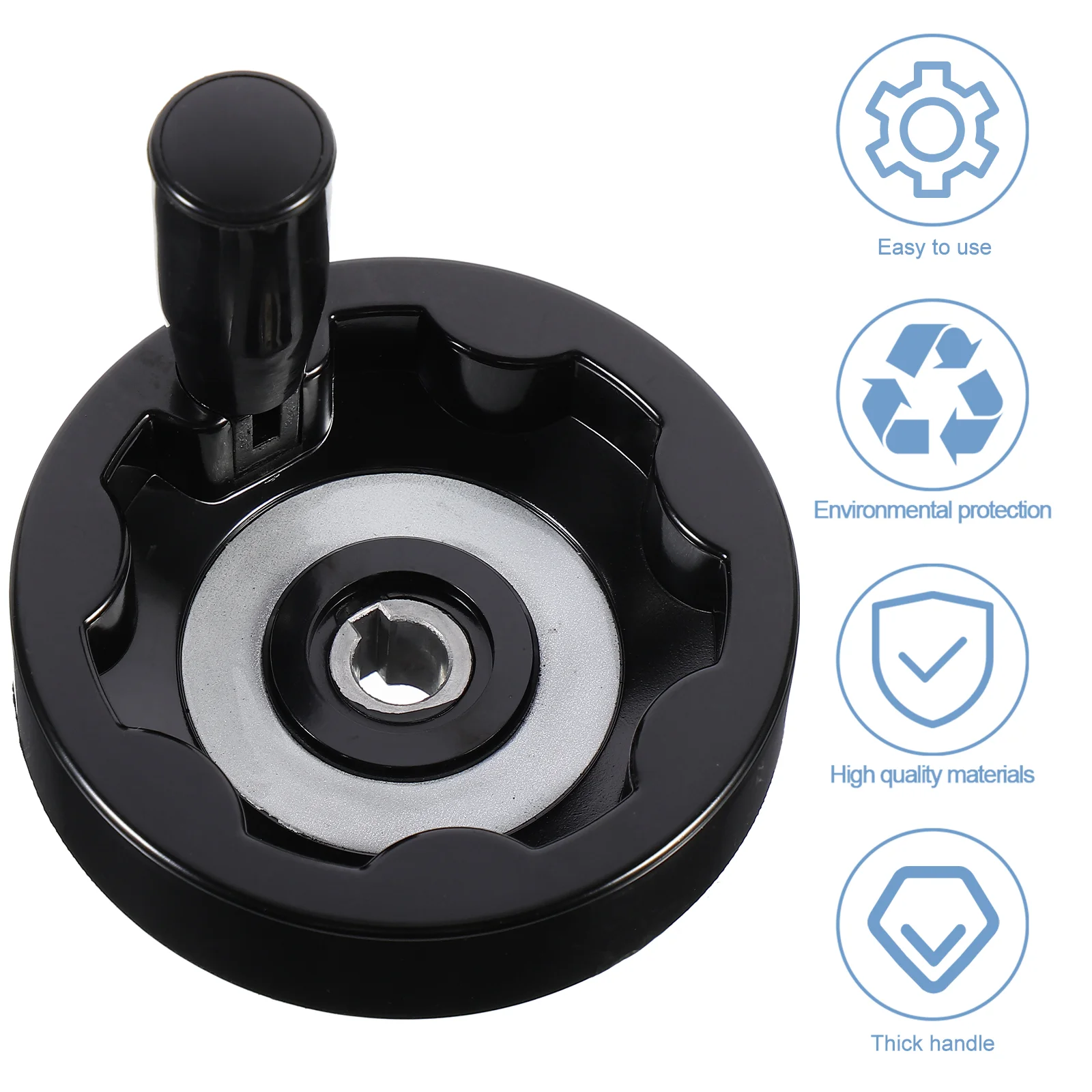 Imagem -05 - Roda de Mão Alça Rotativa Handwheel Moagem Torno Baquelite Dentro Dobrável Machinewith Rodas Manivela Ondulação Fodable Redondo