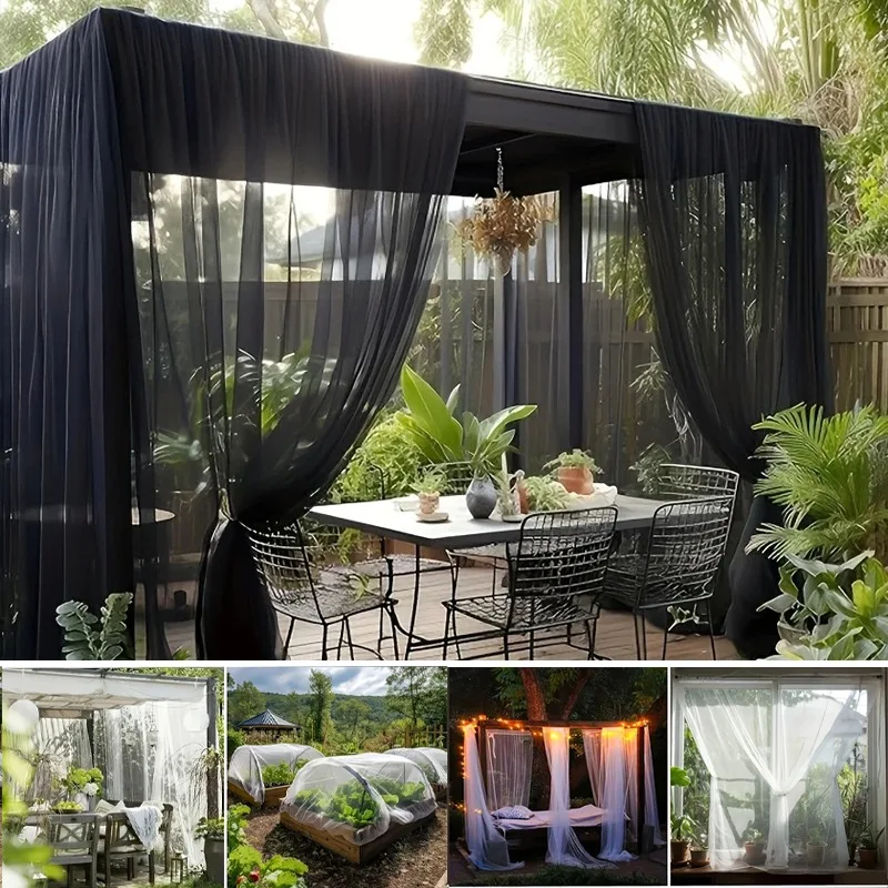 Multi Functional Garden Net Mosquito Bird Barrier Plant Protection Netting for Terrace Backyard Porch Indoor Wedding Decoration