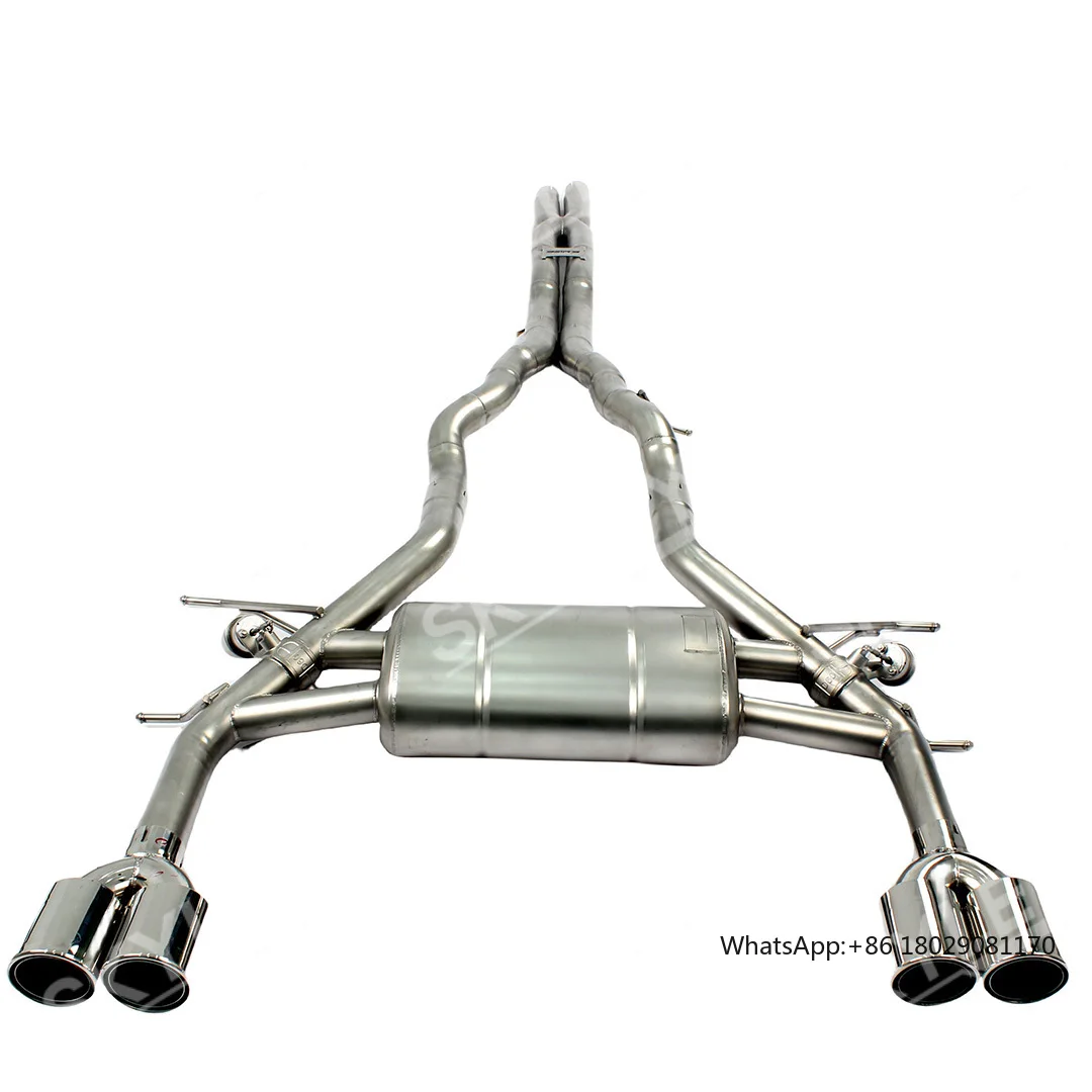 High Performance Car Valvetronic Exhaust Catback System For Jaguar F-type Exhaust