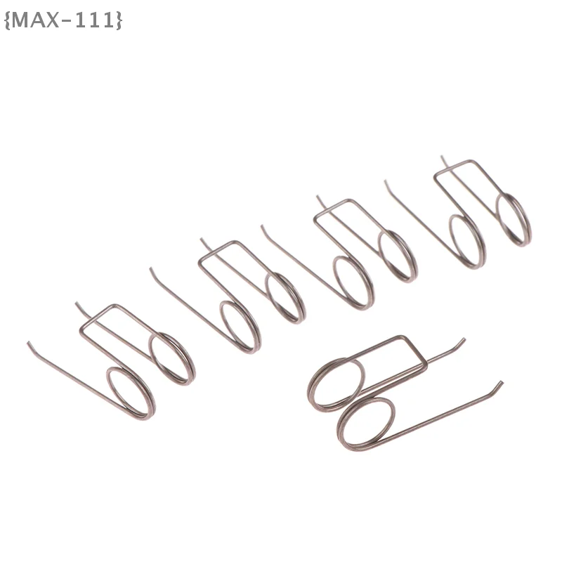 【F2-MAX111】5Pcs Double Torsion Spring 0.9*11MM Stainless Steel Strong Electrician Wire Stripper Spring Hardwares