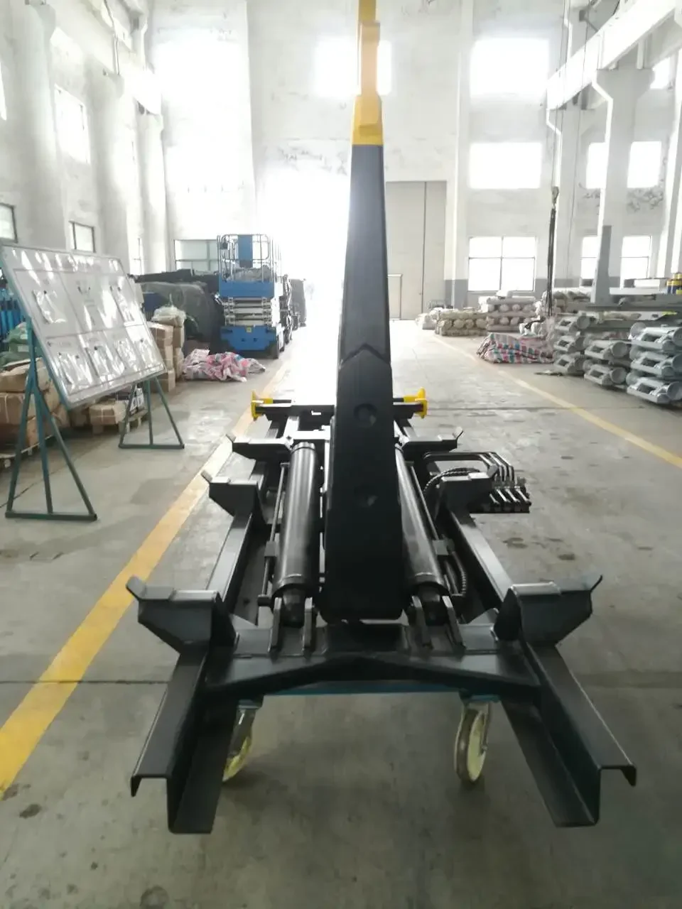 NEUER 10-Tonnen-Müllwagen-Kran