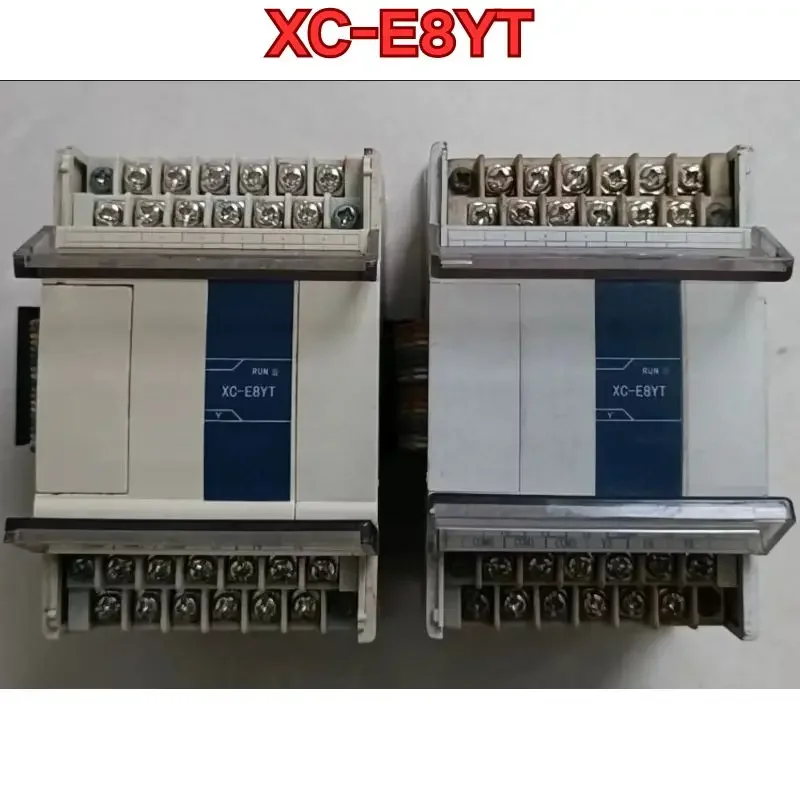 Second-hand PLC module XC-E8YT function test is normal