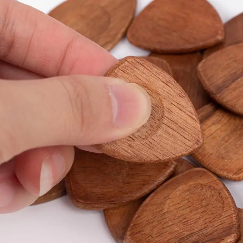 Picks guitarra madera 340F Picks hechas mano guitarra Professional Ukelele Picks guitarra