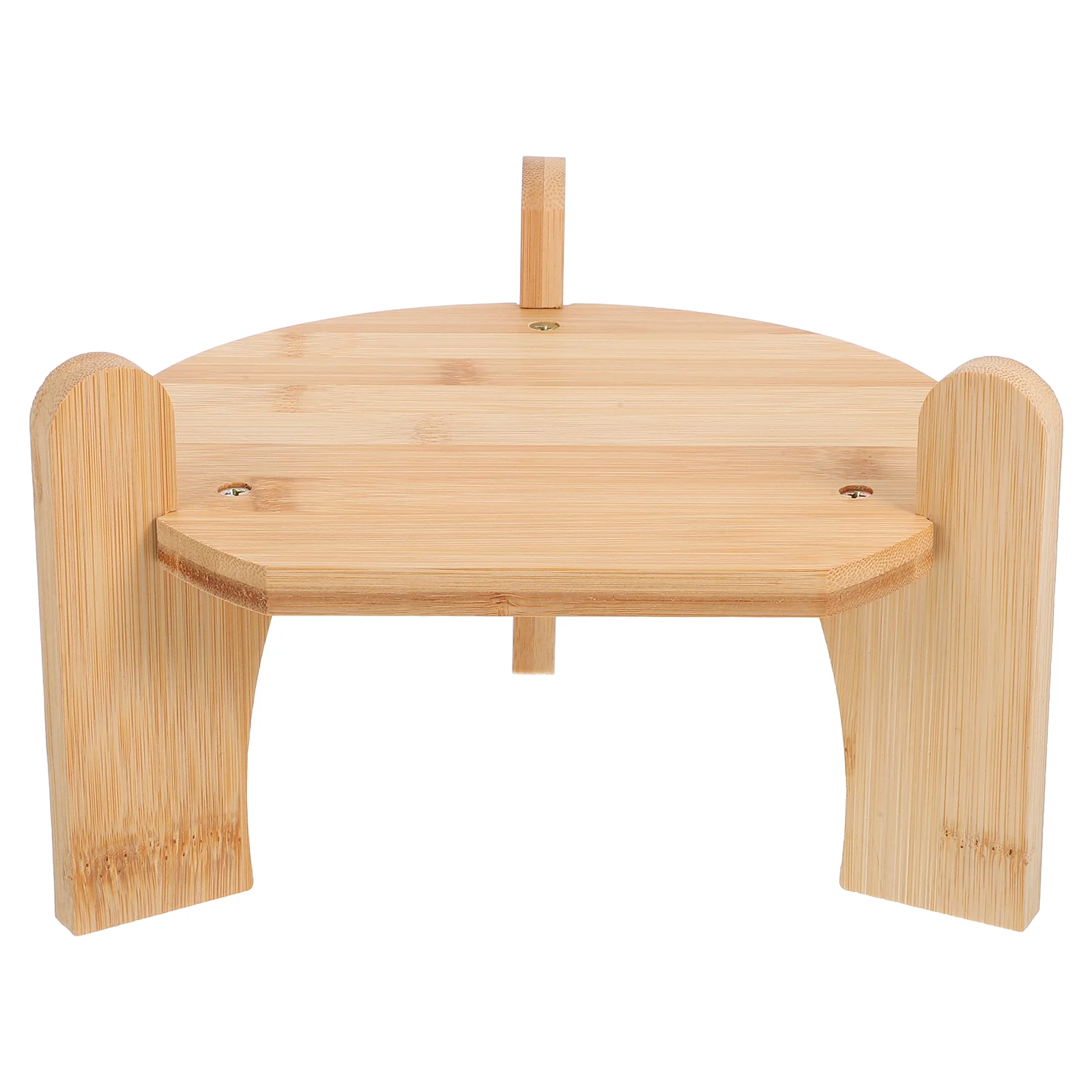 

Glass Beverage Water Jar Bamboo Stand For Water Dispenser Holder Display Stand Bamboo Material Party Supplies Versatile