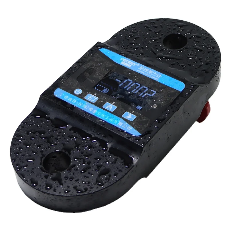 LCD Digital Wireless Dynamometer Crane Scale Load Cell 1T 2.5T 5T
