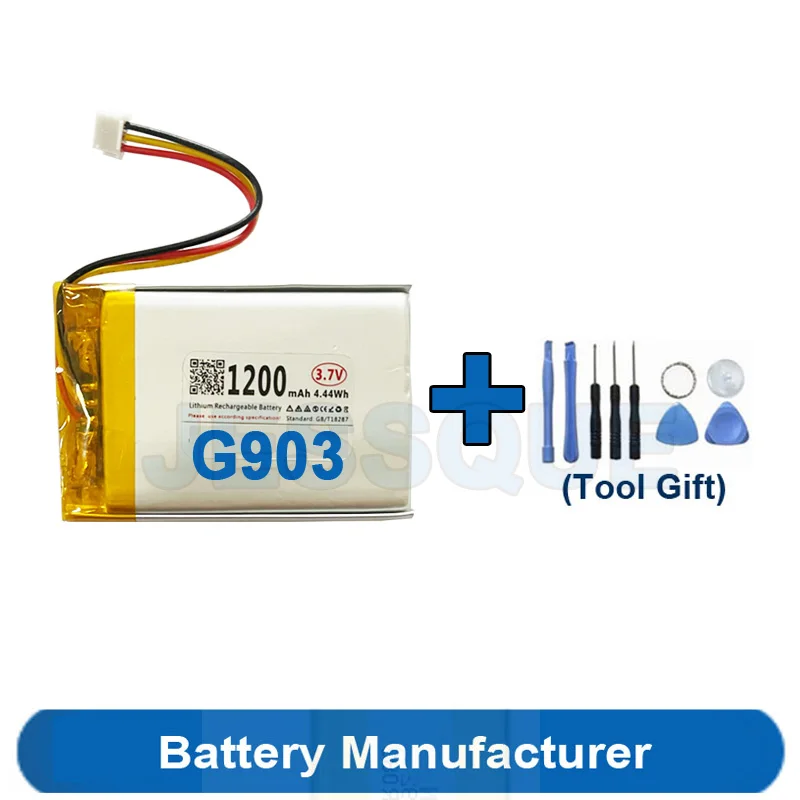 Toolsets Gift+ Original Replaces 1200mAh 533-000130 Battery For Logitech G903 G403 G703 G900 Wireless Mouse Accumulator AKKU