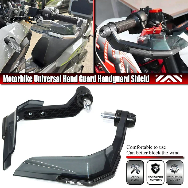Fit For REBEL 1100 Rebel 500 300 CMX 300 CMX500 CMX 1100 Motorcycle Handguard Shield Hand Guard