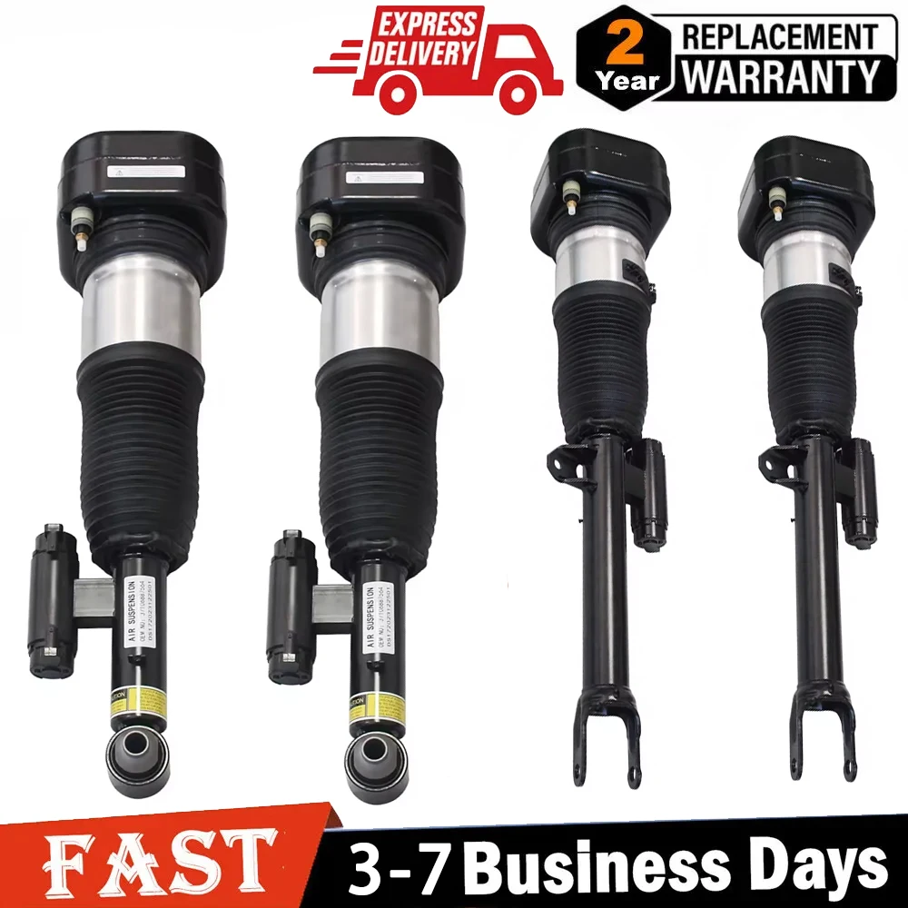 4× Front & Rear Air Suspension Struts For Rolls-Royce Phantom RR11 RR12 V12 EWB