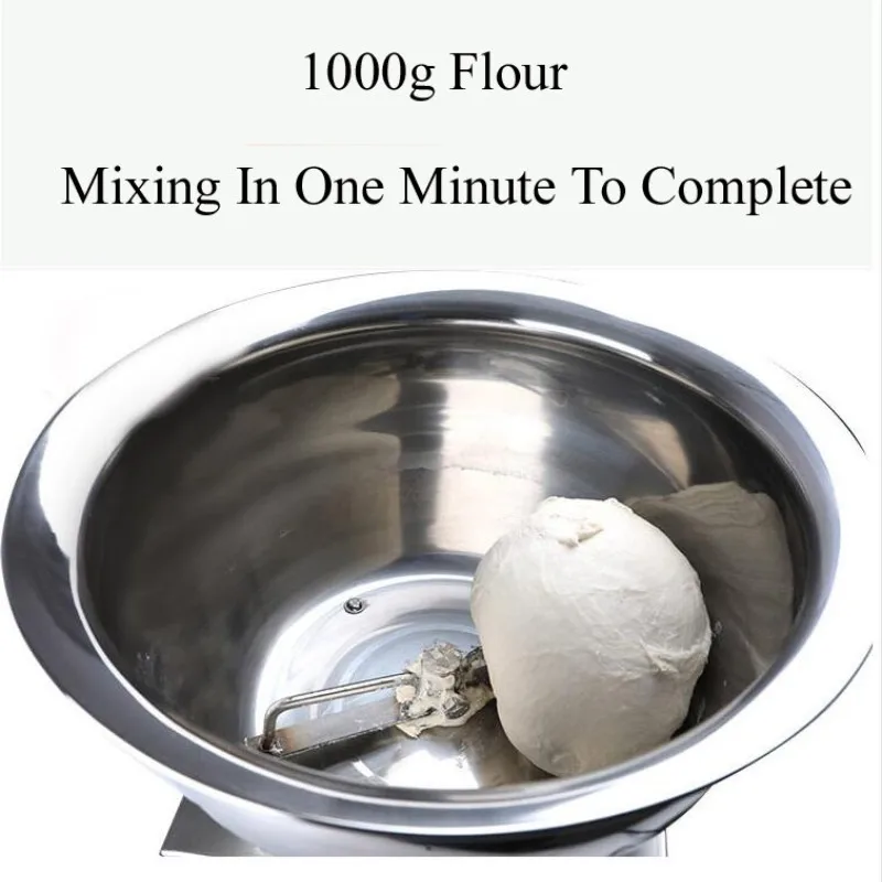 

Stainless steel full-automatic cook machine household head up multifunctional dough mixing and kneading machine