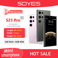 SOYES S23 Pro Mini Smartphone Android 8.1 Dual SIM 3.0'' HD  WIFI Bluetooth 3G Small Mobile Phone