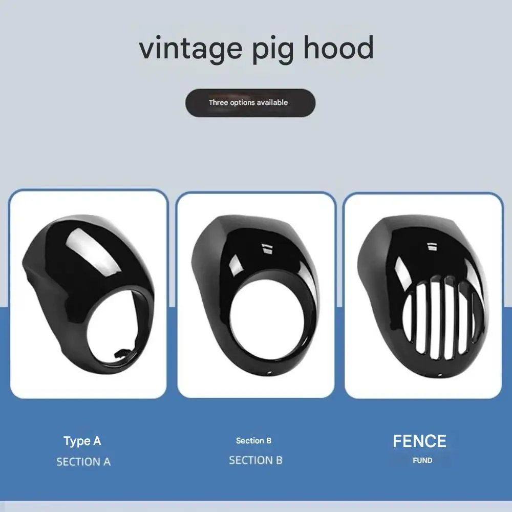 Крышка фары REBEL CM300, переднее лобовое стекло, крышка фары, ретро-стиль, воздушный дефлектор, защитный корпус 300 см, см 300