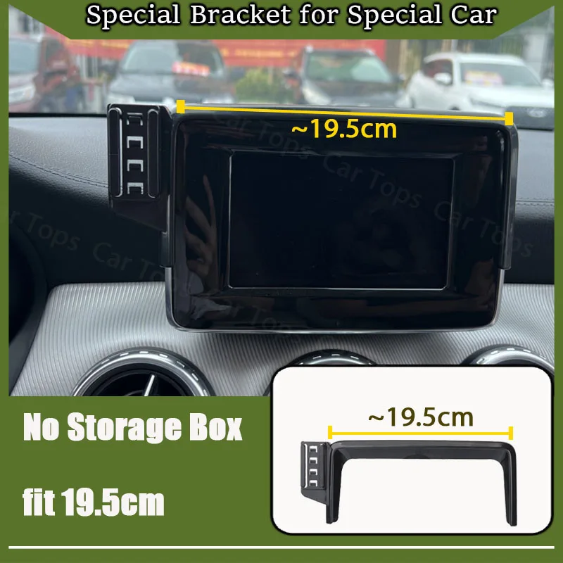 For Mercedes-Benz B-Class W246 2012~2018 Screen Car Mobile Phone Holder GPS Bracket Gravity Mount Support Auto Stand Accessories