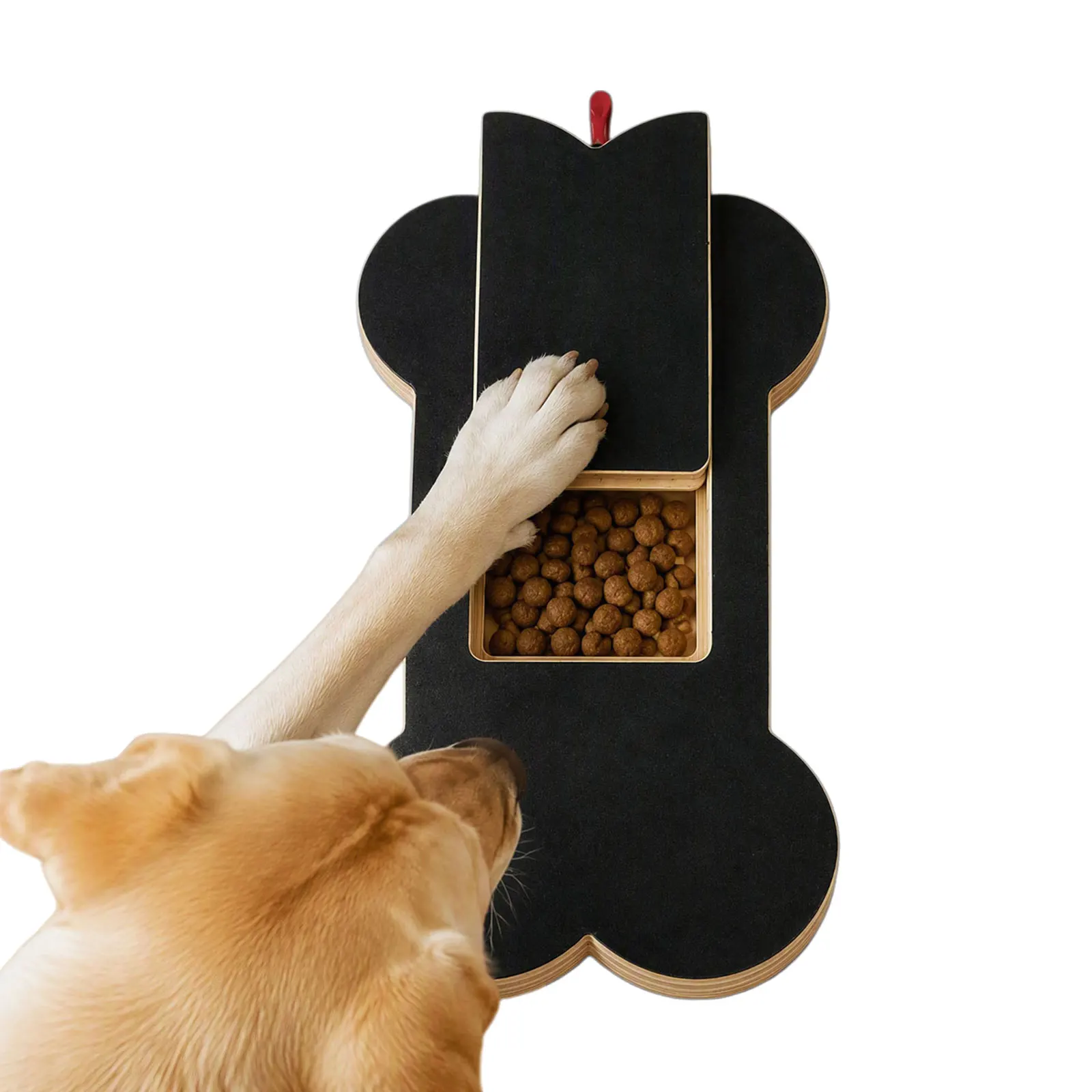Dog Scratch Nail File Board with Snack Box Dual-Sided Non-Slip Puppy Indoor Nail Care Grooming Pad Set