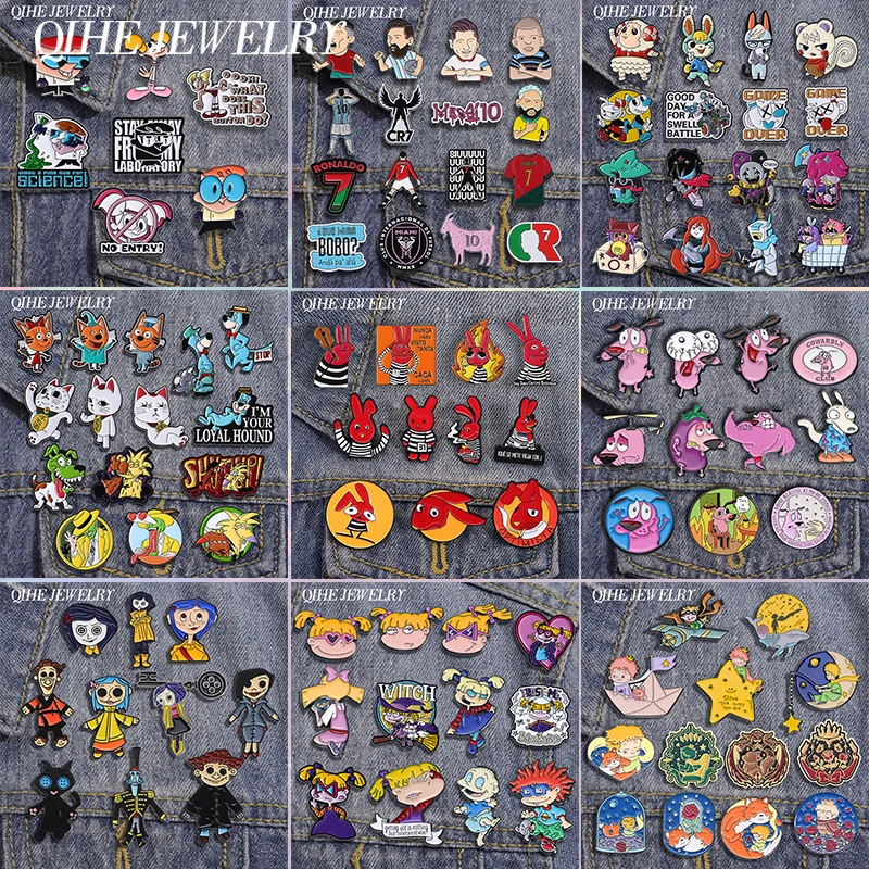 Funny Anime Enamel Pins Collection – Only .22!