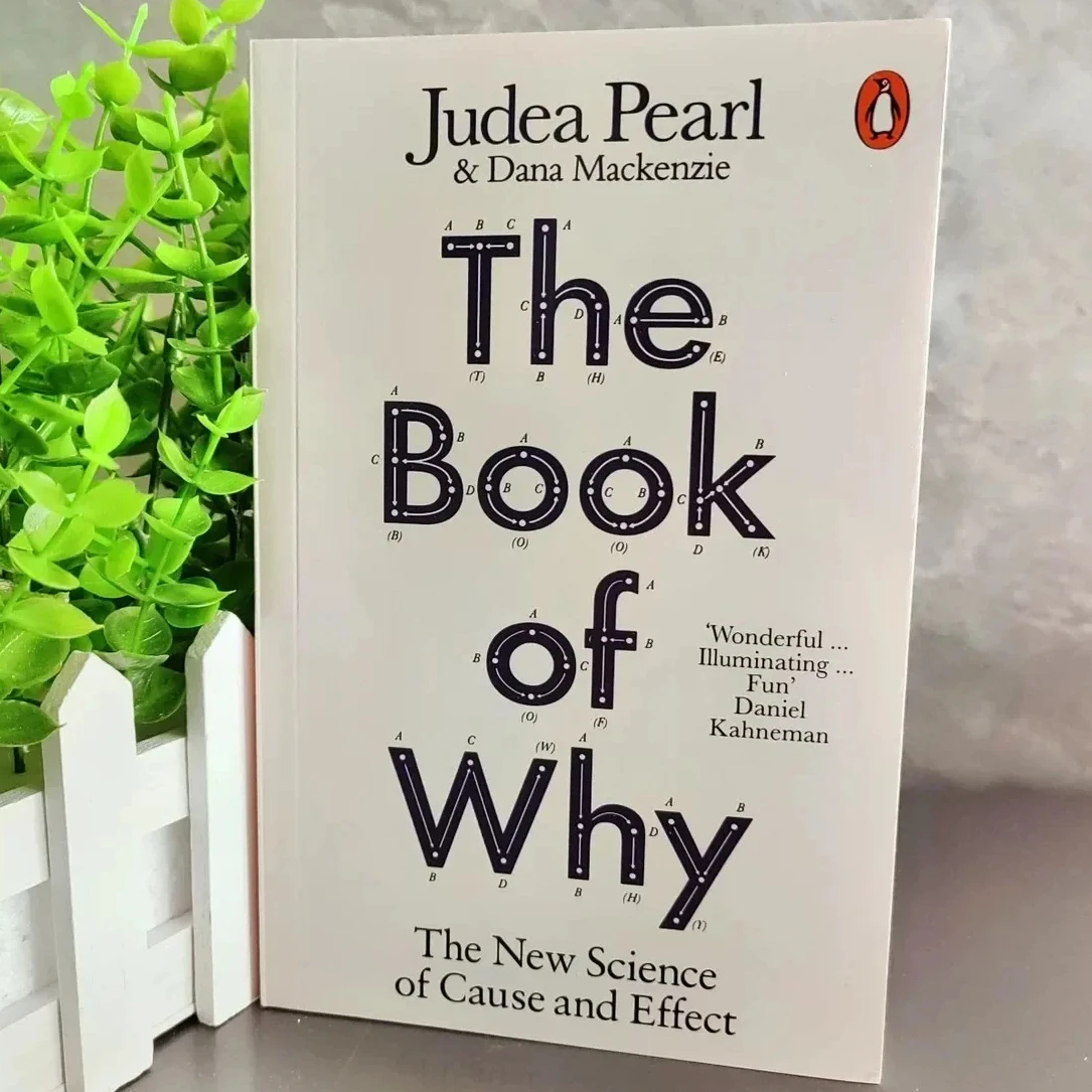 

The Book Of why By Judea Pearl Artificial Intelligence Science Logical Reasoning Ability novel Paperback English Book