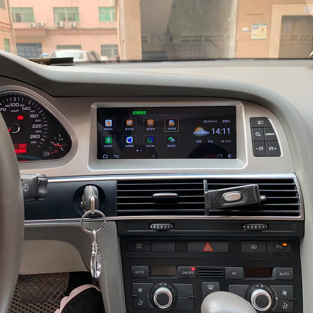 for Audi A6 A6L 2005 - 2012 Car Radio Multimedia Video Player Navigation Android 2 Din Stereo Receiver with Carplay Head Unit