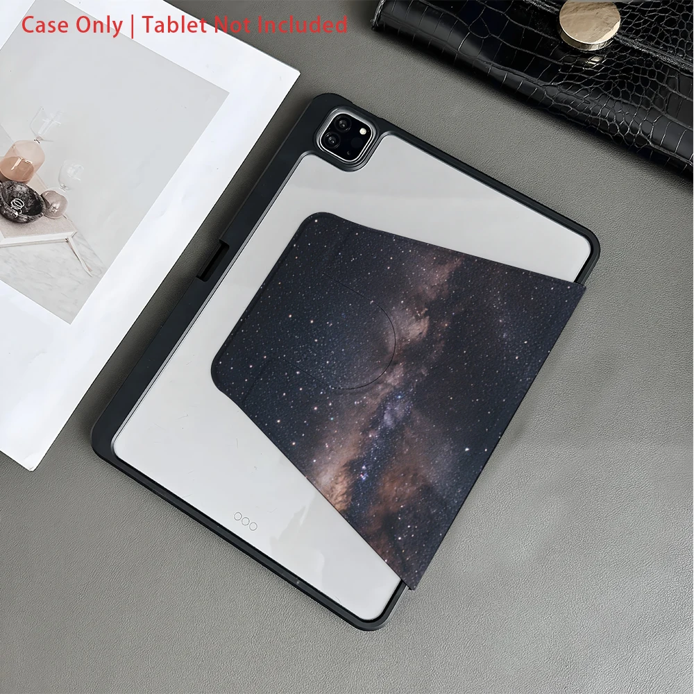 حافظة لجهاز سامسونج، حافظة كمبيوتر لوحي قابلة للطي متوافقة مع سامسونج لجهاز جالاكسي تاب S7/S8/S9