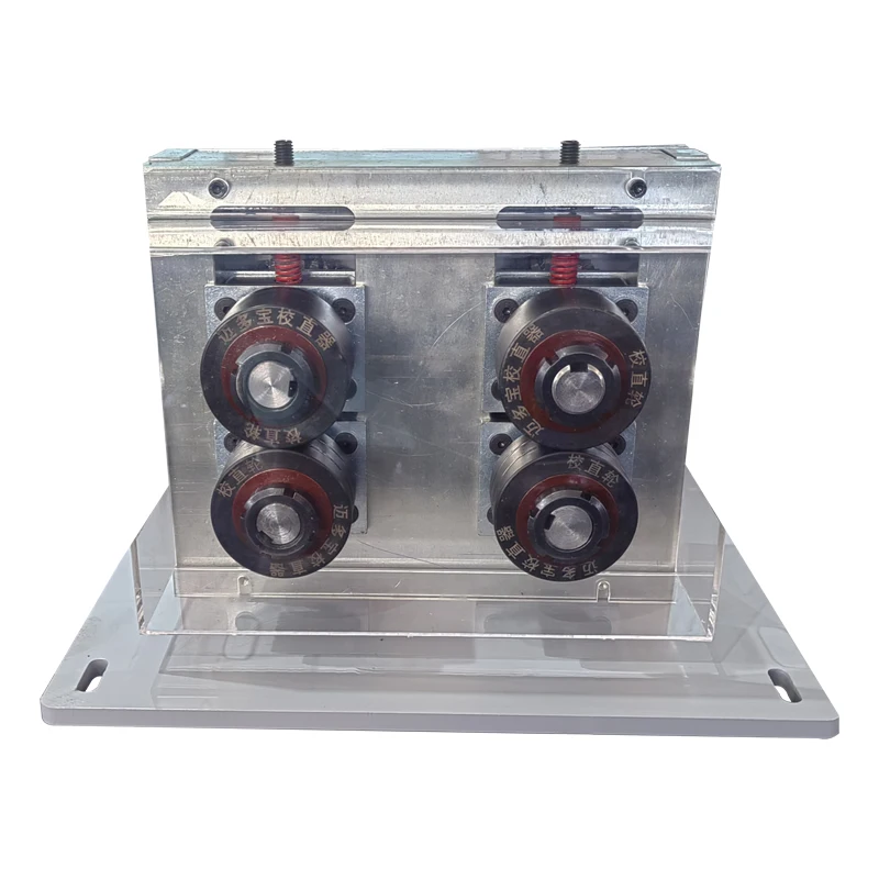 Two sets of drum traction straightening machine traction feeder and cable machine
