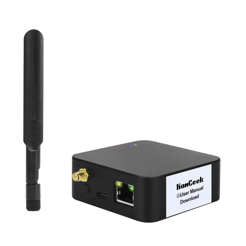 HamGeek HMG-01 Plus POE Universal ZigBee Gateway ZigBee Coordinator for CC2652P7 Module Black/White (USB Data Cable optional)