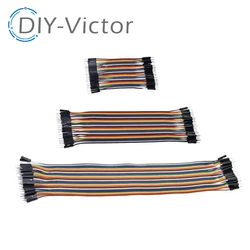 Dupont Line10CM20CM30CM 40Pin Male to Male + Male to Female and Female to Female Jumper Wire Dupont Cable for Breadboard DIY KIT
