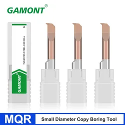 GAMONT MQR Small Diameter Copy Boring Tools Tungsten Steel Carbide CNC Machine Seismic Resistant Internal Groove Boring Tool