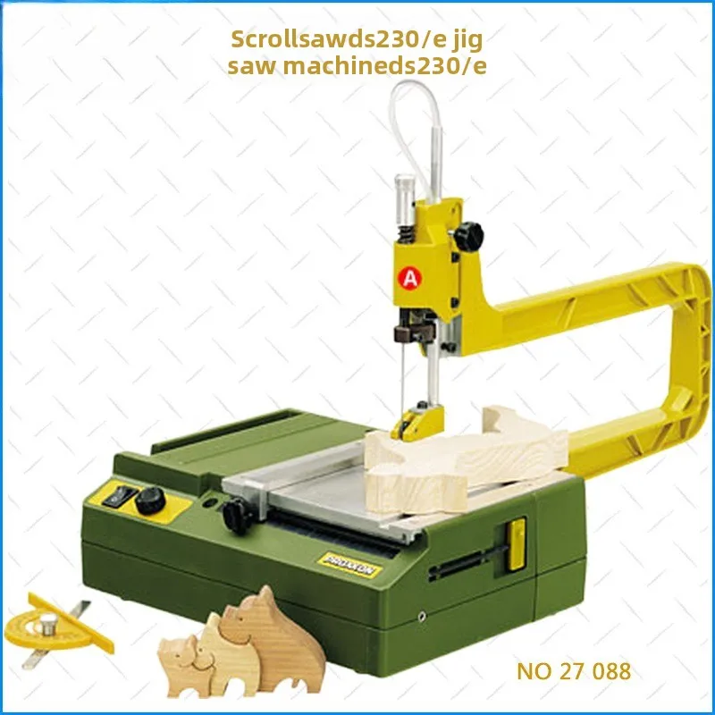 Scroll Saw Variable Speed Benchtop Precision Cutting Machine with Blade Guard for Woodworking DIY Hobby Craft 27088 DS230E