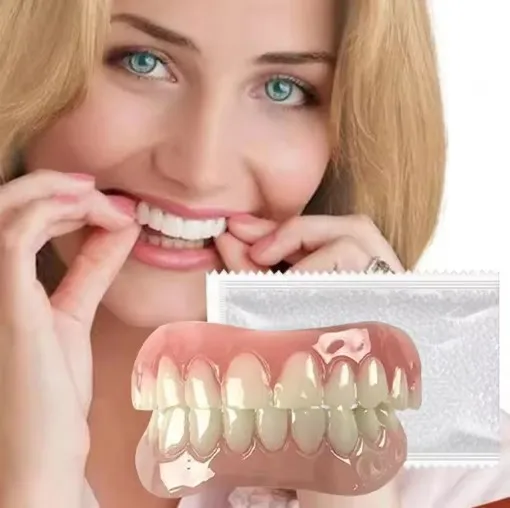 Full Set Silicone Denture Reliner Kit – Improve Missing Tooth, Restore Confident Smile ck848