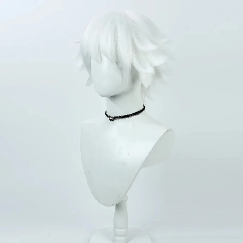 2025 yiyi Sky: أطفال الضوء هالوين عيد الميلاد الساحرات والمعالجات تأثيري قصير أبيض نقي للجنسين شعر مستعار دور الطرف #4