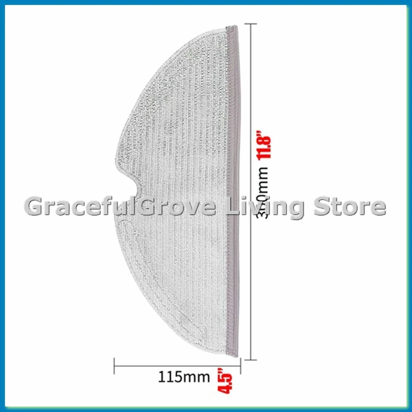 6Pcs Mop Cloths Rep…