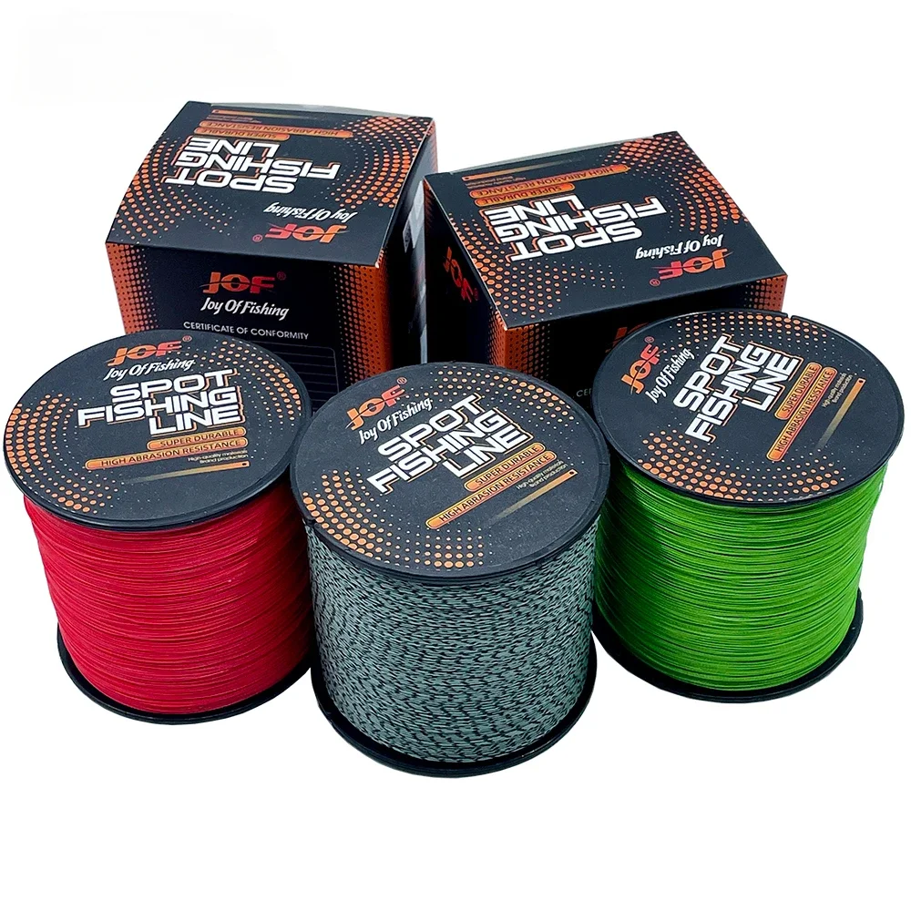 JOF Colorfast 8 Strands Braided Fishing Line X8 Ultra Light Japan Multifilament Fishing Line8.2-35.8kg High Quality for Seawater