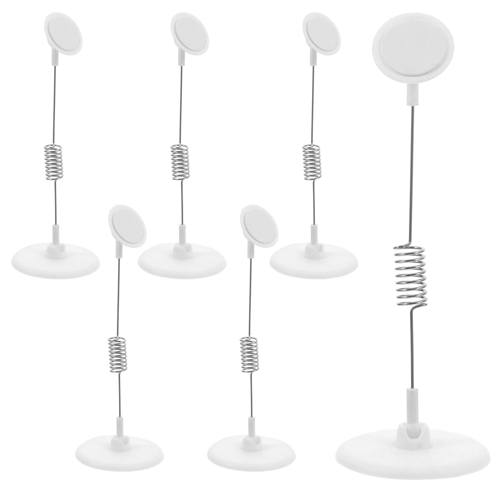 6 Buah Label Tempel Perekat untuk Tanda Toko, Supermarket, Rak Ritel, Display Menu, Stand Tanda Plastik, Rak Signage Bisnis