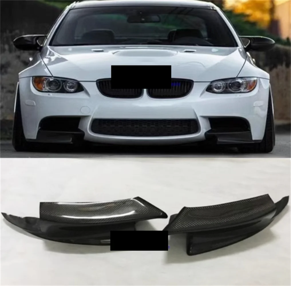 Car carbon fiber upgraded modified bumper lip wrap angle rear bumper corner for BMW 3 series E92 E93 M3 E90