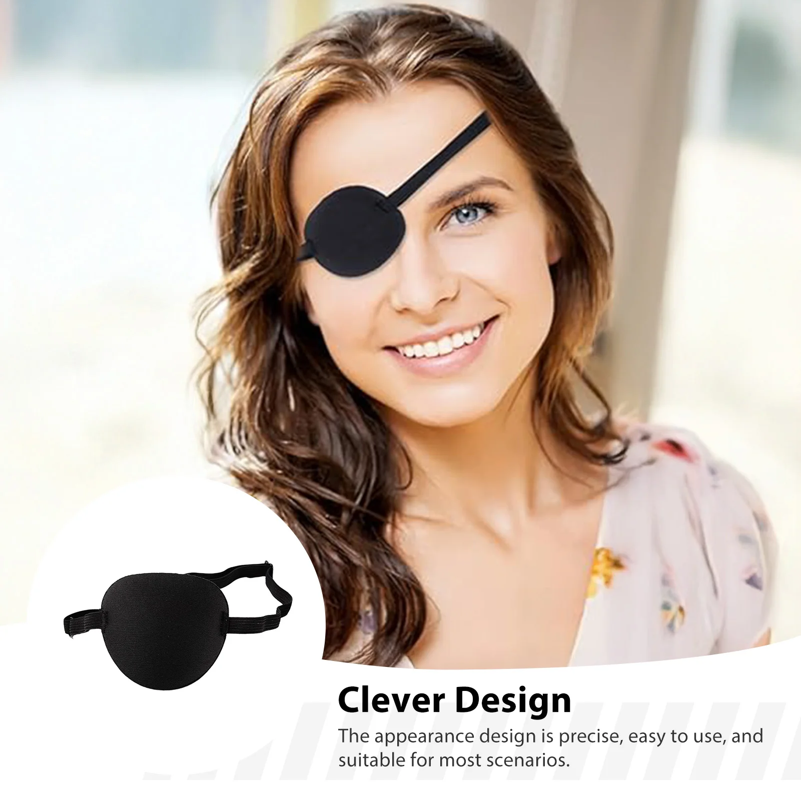 Soft Polyester Sleep Mask for Travel Adults 3D Contoured Eye Mask Light Blocking Breathable Ergonomic Nap Shade Durable