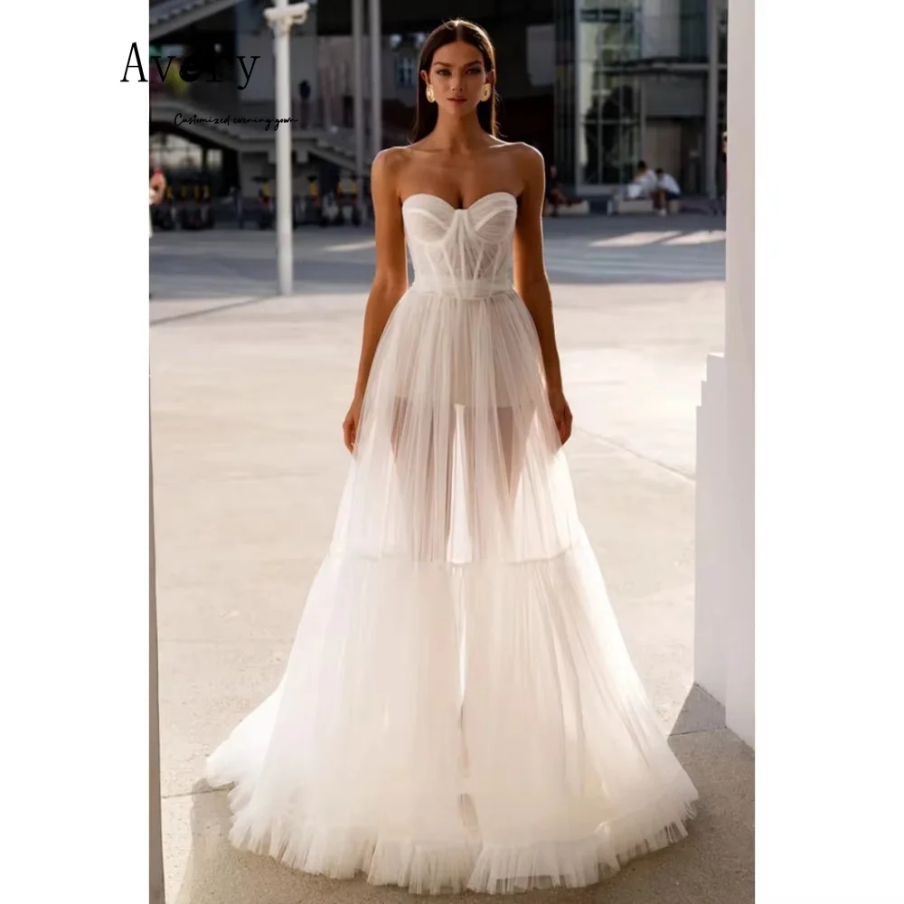 Avery-vestidos elegantes con bordado blanco y hombros descubiertos para mujer, vestidos largos de fiesta, vestido de Gala para mujer, vestido de graduación 2025