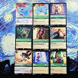 Disney Lorcana Proxy THE INKS EMERALD NoneFoil –mickey mouse hans kuzco mother gothel john silver beast TCG Game Cards