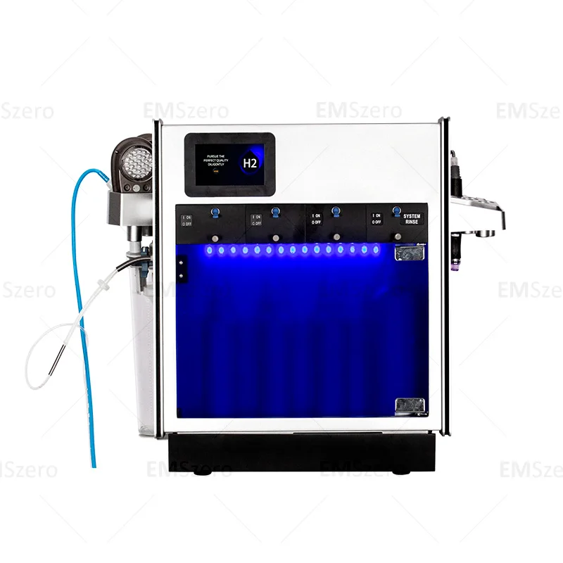 Hydra Dermabrasion Facial Machine Professional RF Ultrasonic Skin Care Device for Skin Tightening, Exfoliating & Moisturizing